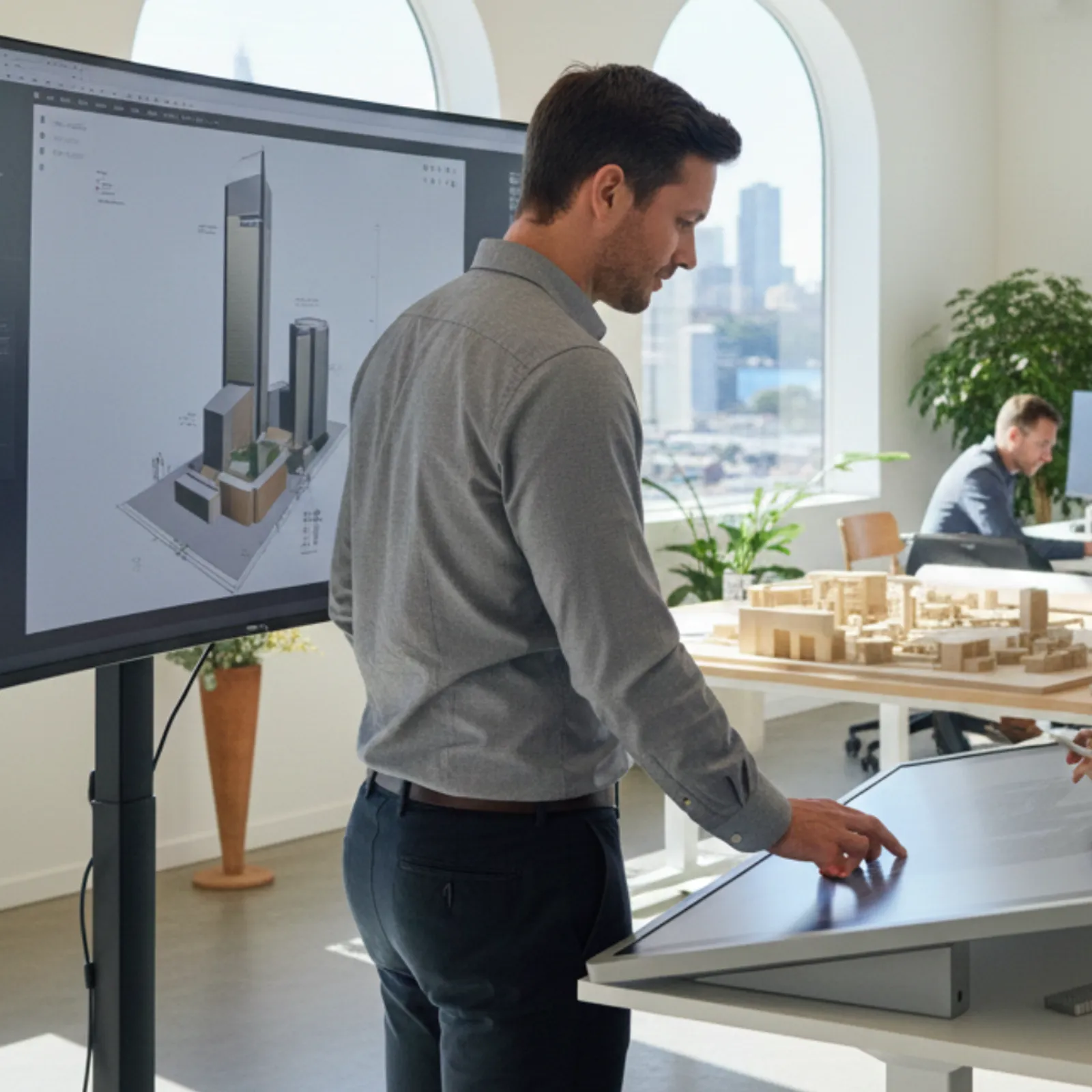 Architectural drawings and design work