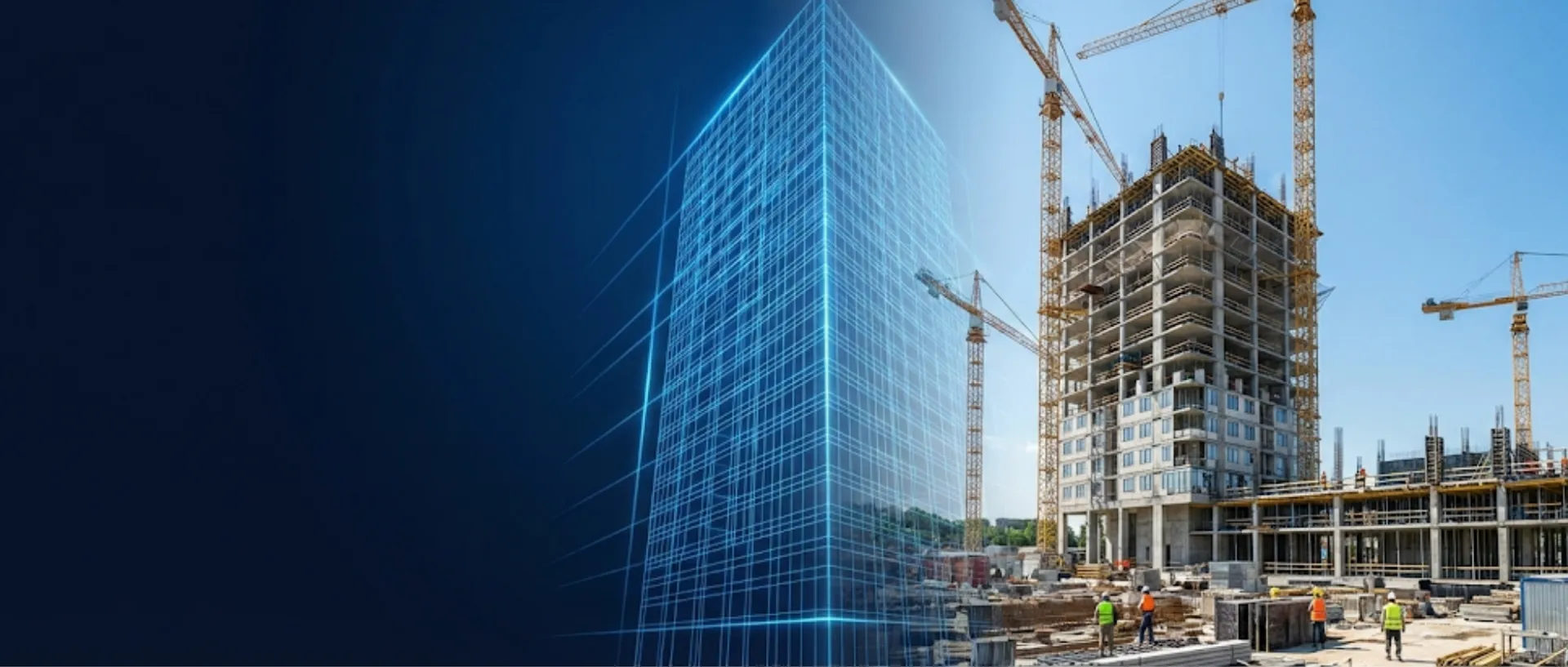 Construction professional reviewing building designs - D&C Insurance cost guide