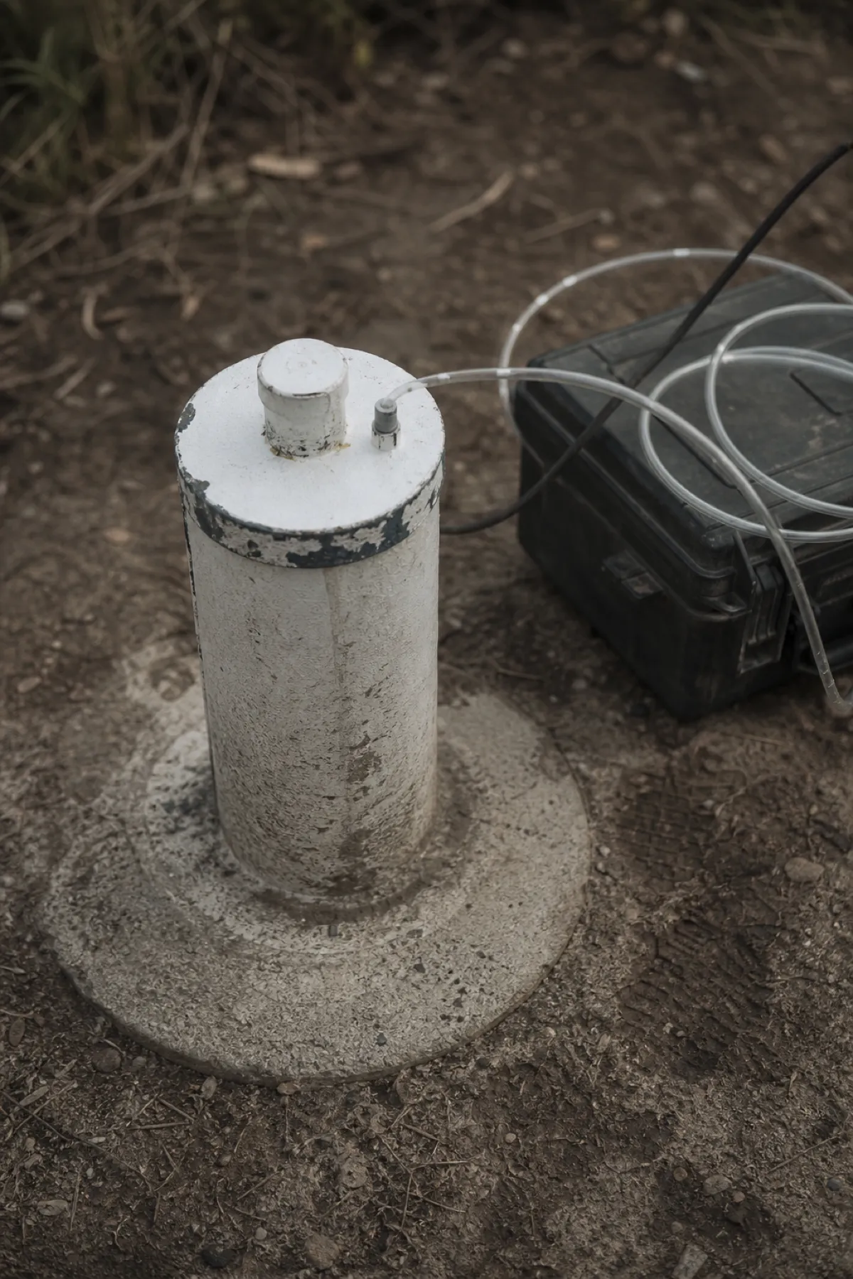 Groundwater monitoring well and sampling gear, coverage under environmental consultant PI insurance