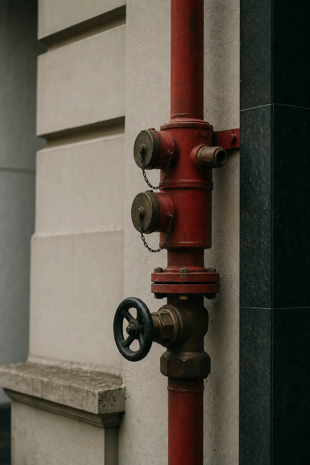 Hydrant booster and riser pipework - professional indemnity for fire engineers