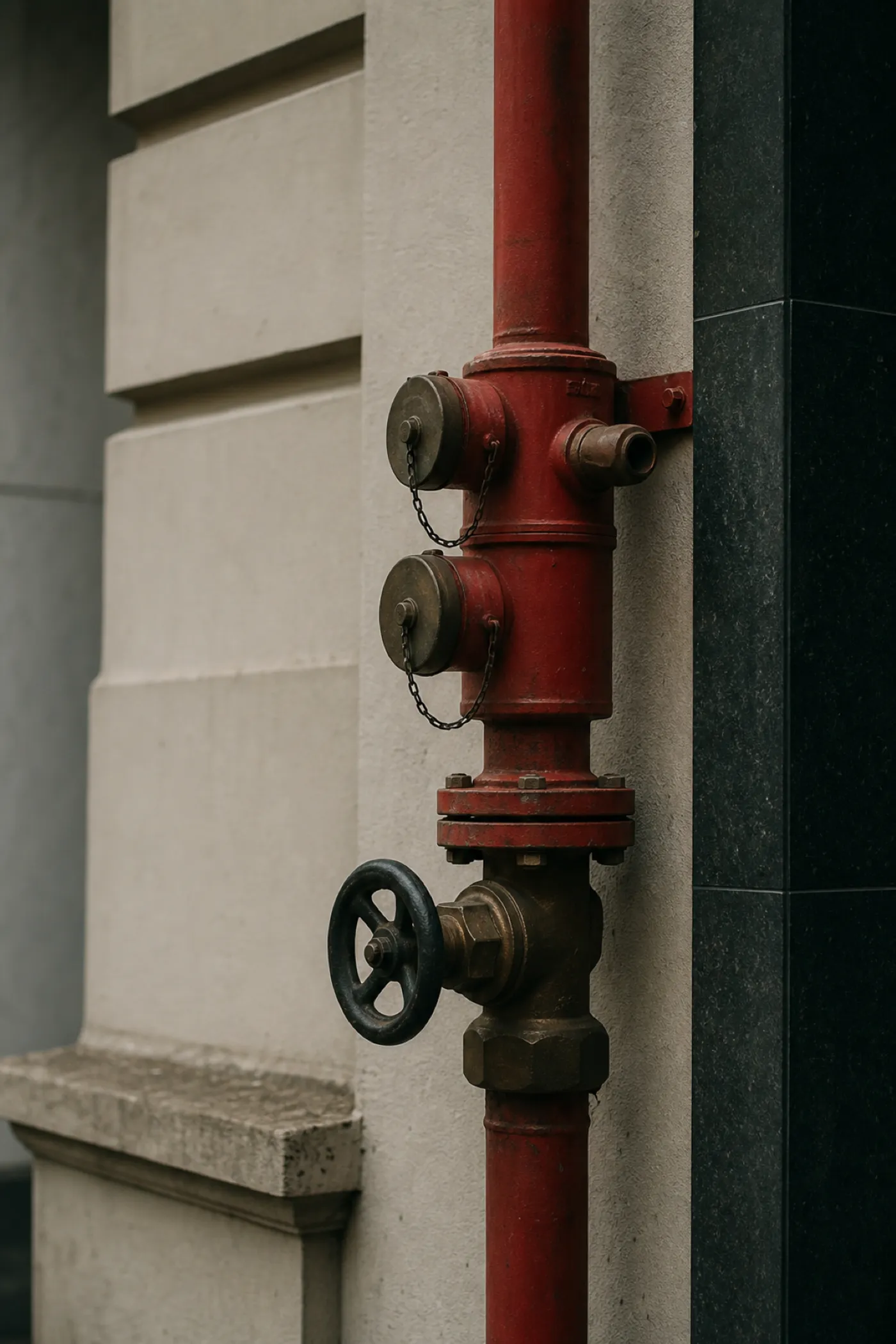 Hydrant booster and riser pipework - professional indemnity for fire engineers