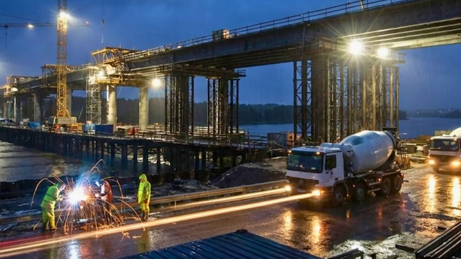 Part-built construction project - started works contract insurance