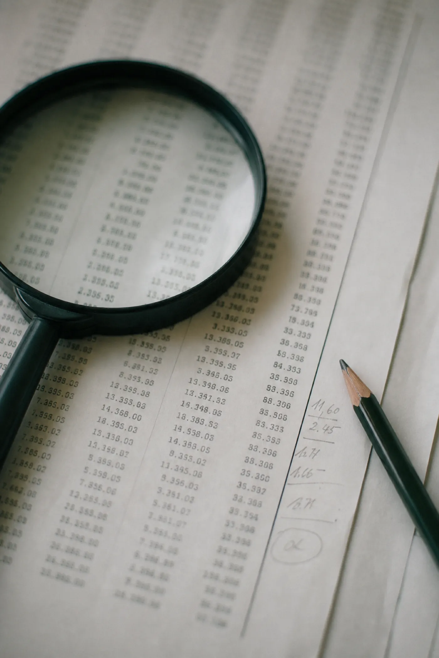 Magnifier over printed statements, coverage under forensic consultant PI insurance