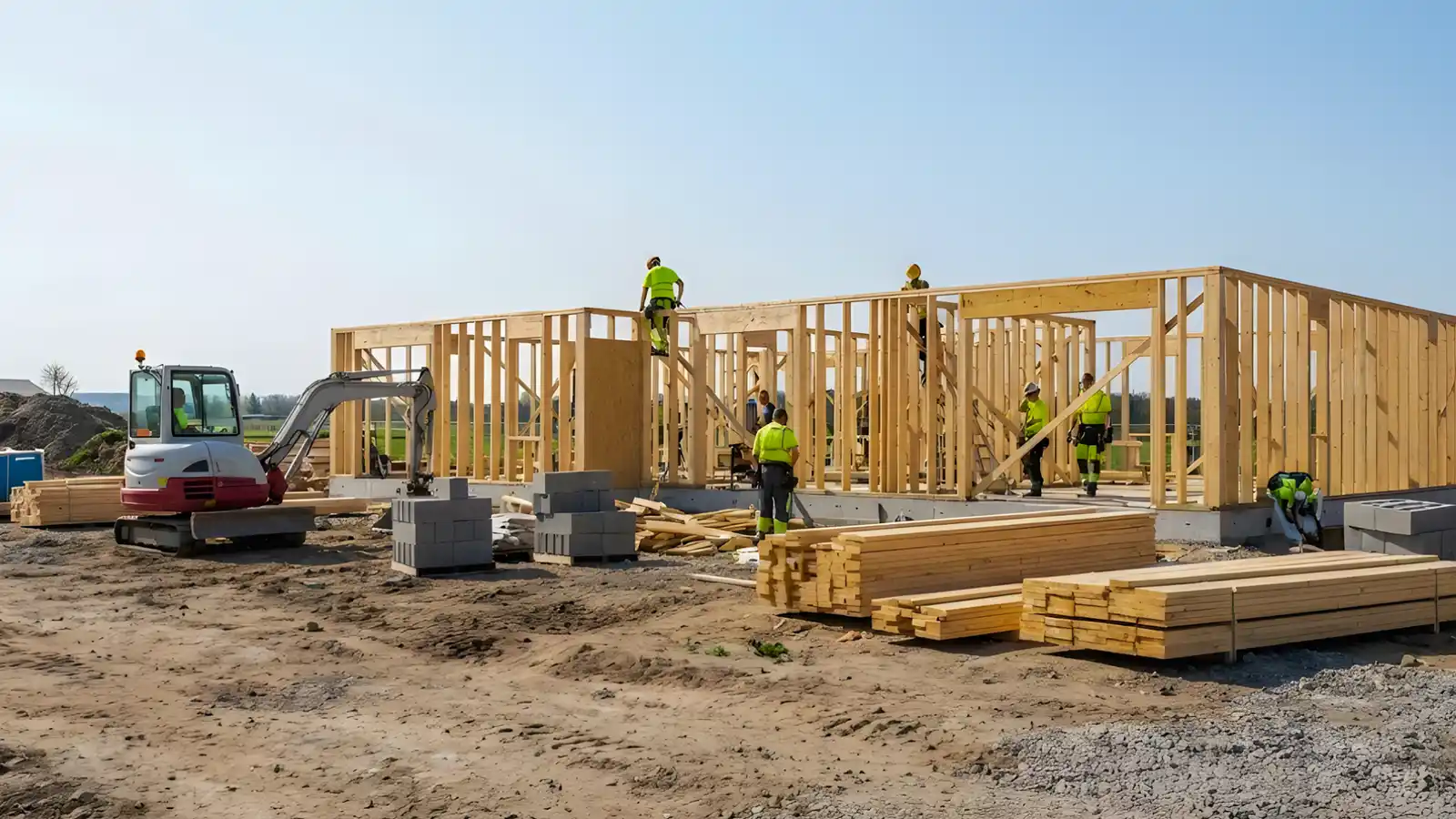 contract-works-insurance-timber-frame-construction-site-builders