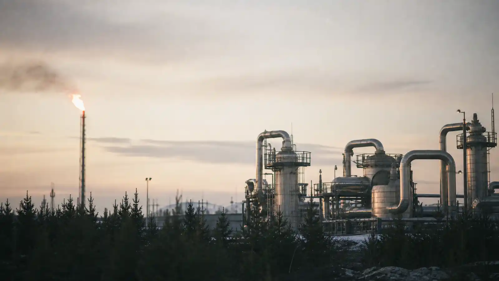 Gas processing plant pipework and vessels - petroleum engineer insurance