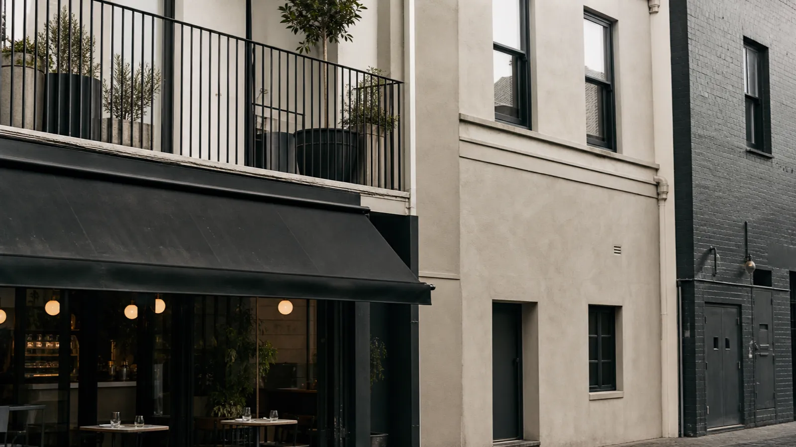 Shopfront with apartments above, the combined tenancy risks ISR handles for mixed-use property