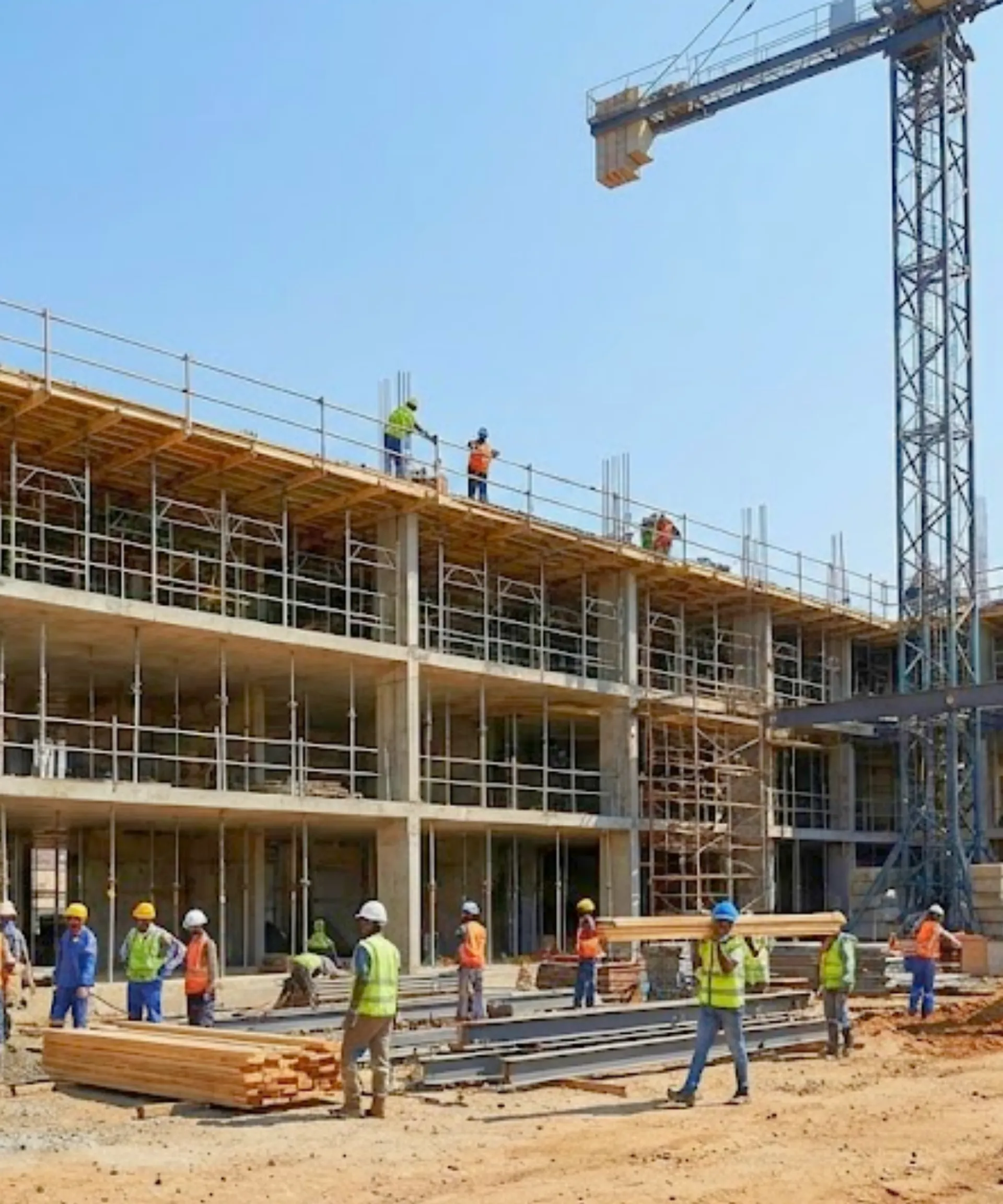 Construction site - contract works insurance claims process