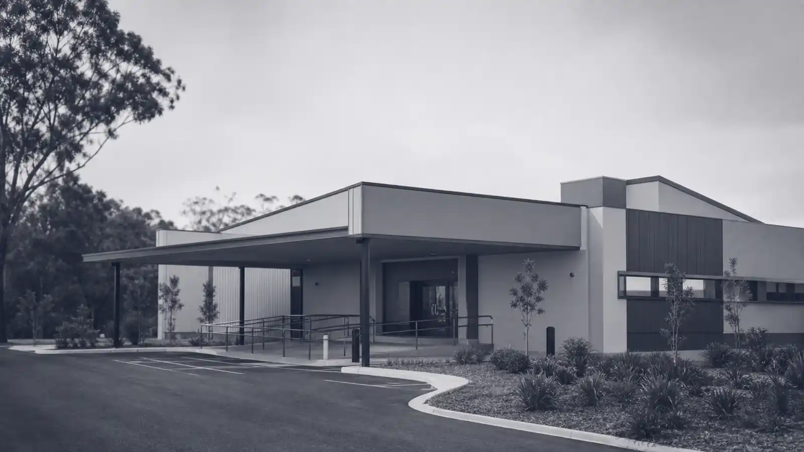 Medical centre building with accessible entry, medical centre strata insurance