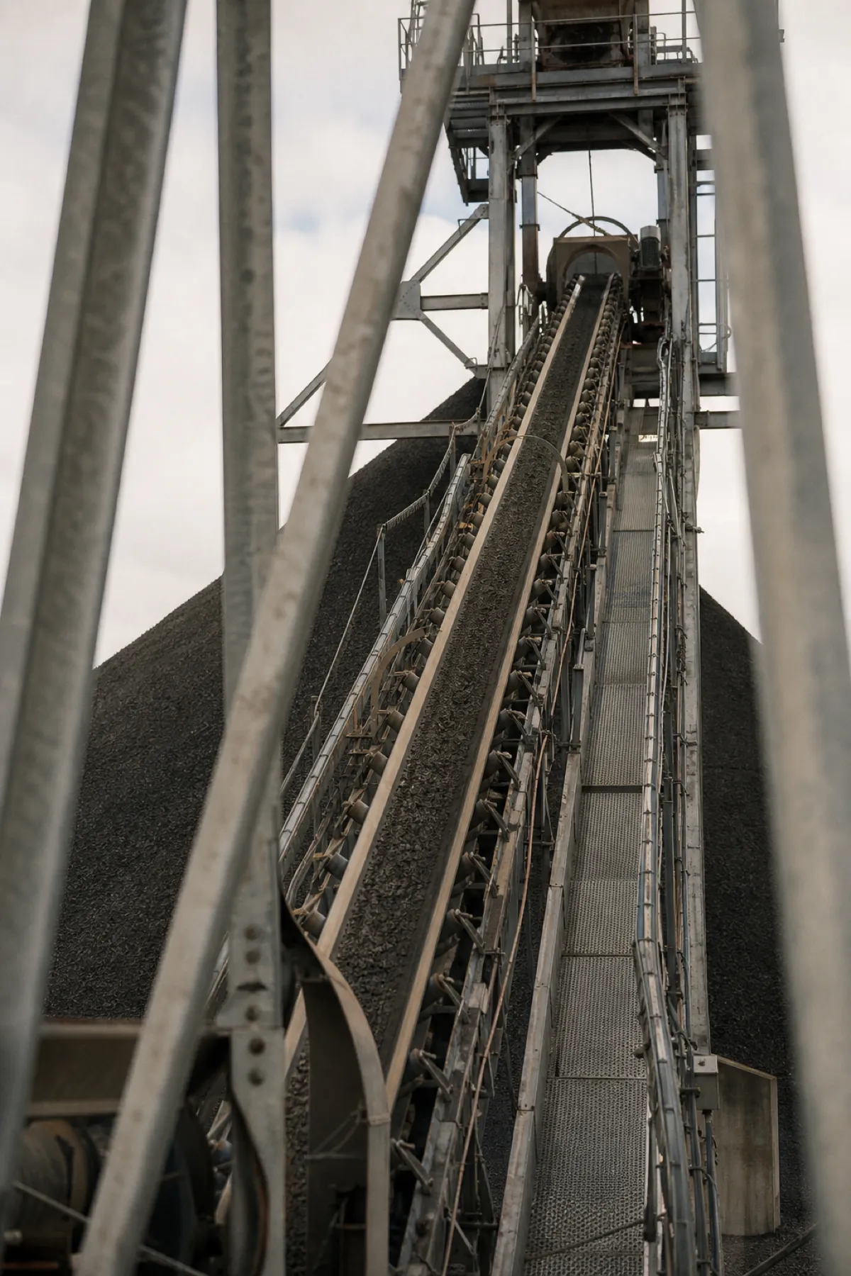 Ore conveyor and transfer tower - professional indemnity for mining engineers