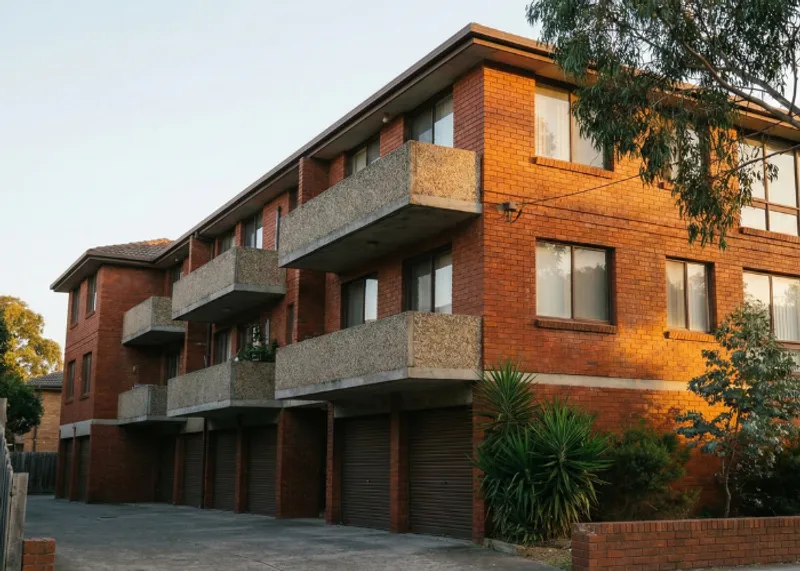 Side view of a multi-unit residential investment property, illustrating the scale of buildings covered by Tank Insurance.