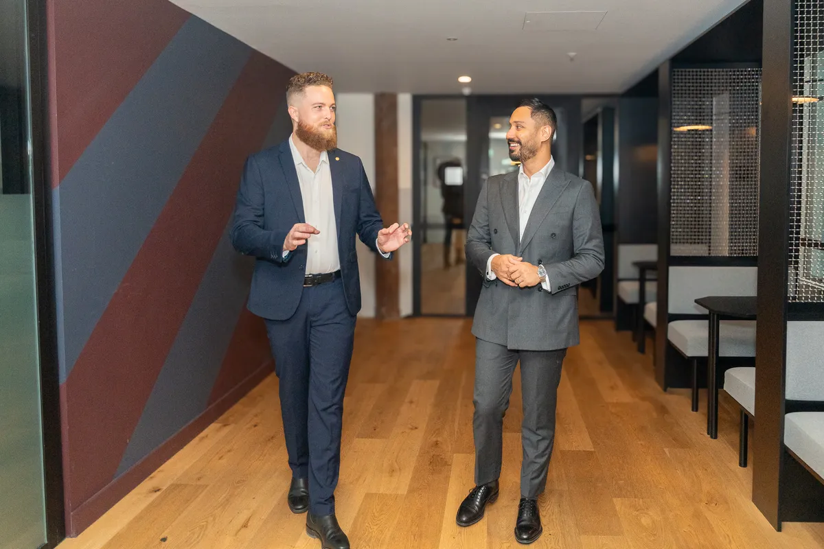 Major commercial building representing high-limit professional indemnity cover